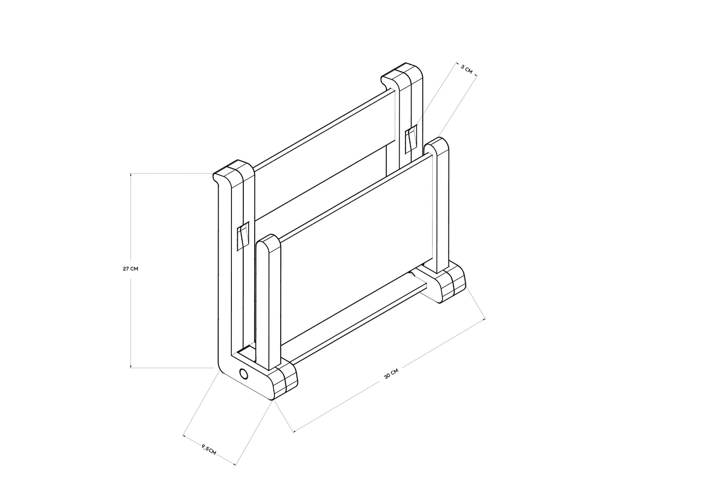 Laptop stand and laptop base